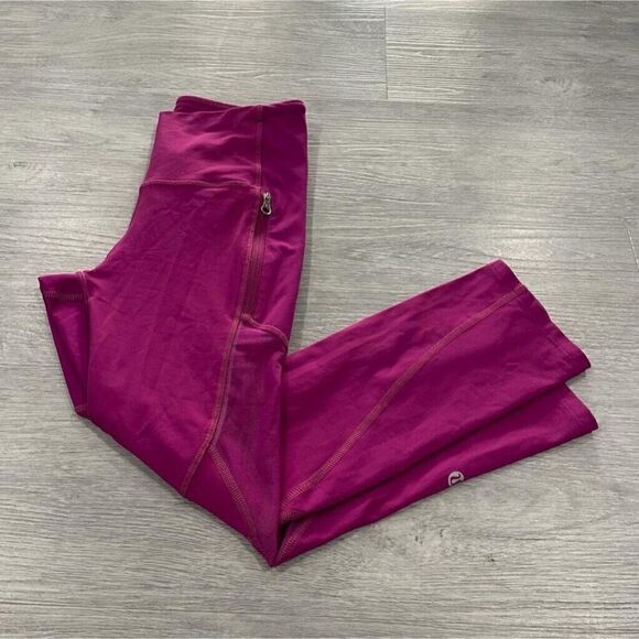 Lululemon Women's Size 4 Rush Hour Tight Running Luxtreme Deep Fuschia - Picture 1 of 12